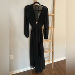 Bella & Bloom Boutique - Covina Long Sleeve Cutout Maxi Dress